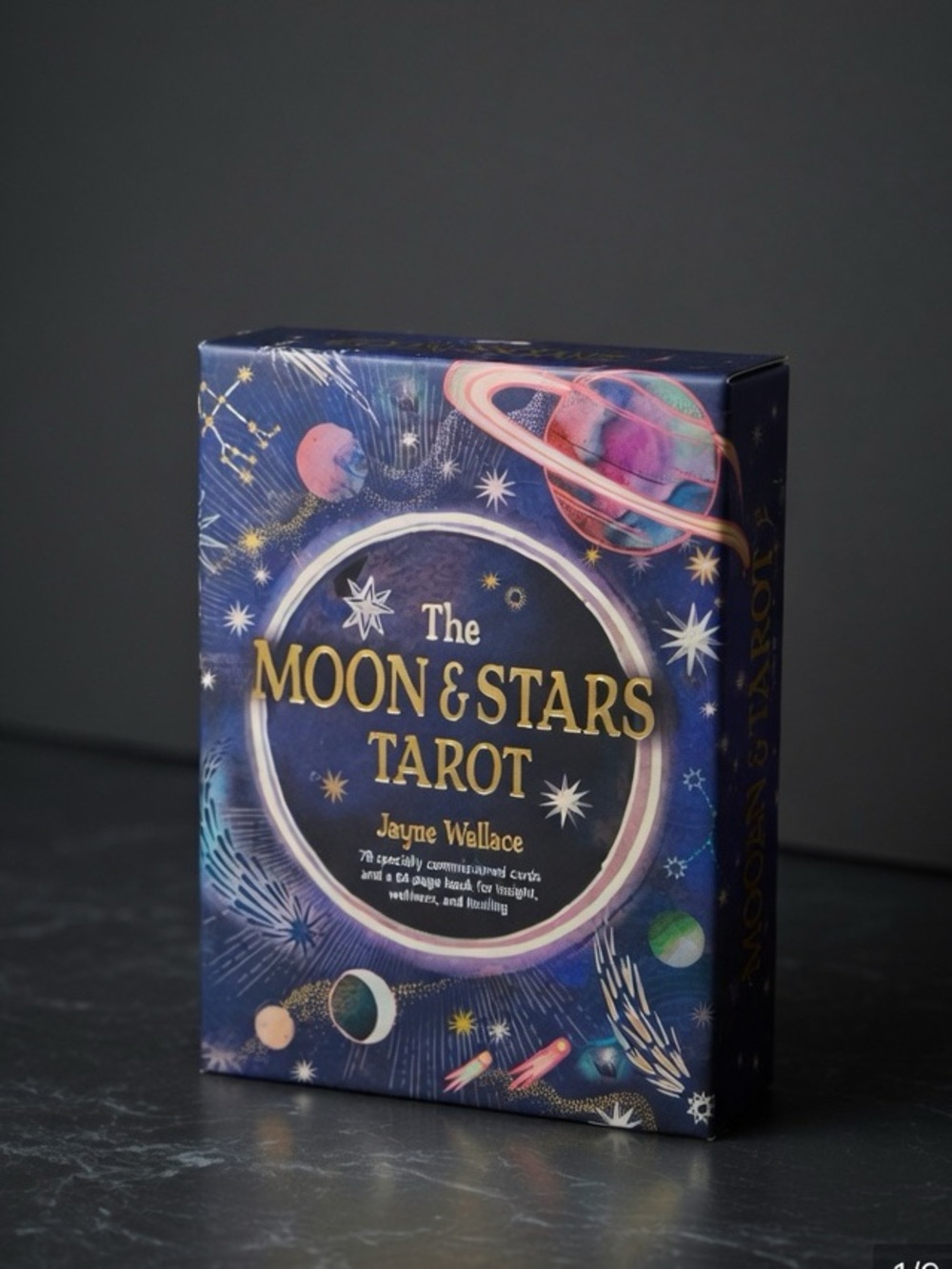 The Moon & Stars Tarot Card Deck with Detailed Booklet